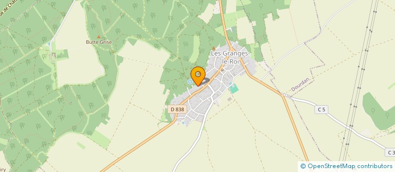 localisation de l'entreprise MONSIEUR MATHIEU WATEL à LES GRANGES-LE-ROI