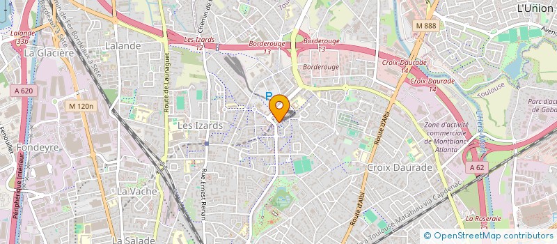 localisation de l'entreprise MONSIEUR MATHIEU WECK à TOULOUSE