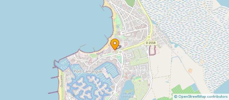 localisation de l'entreprise MONSIEUR MATHIEU WELTZER  LE GRAU-DU-ROI