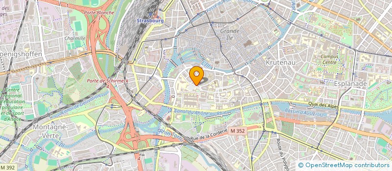 localisation de l'entreprise MONSIEUR MATHIEU WERNERT à STRASBOURG
