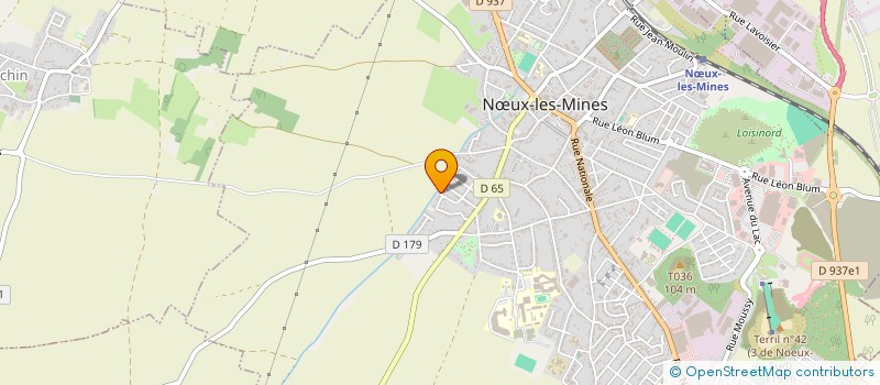 localisation de l'entreprise MONSIEUR MATHIEU WESTRELIN  NUX-LES-MINES