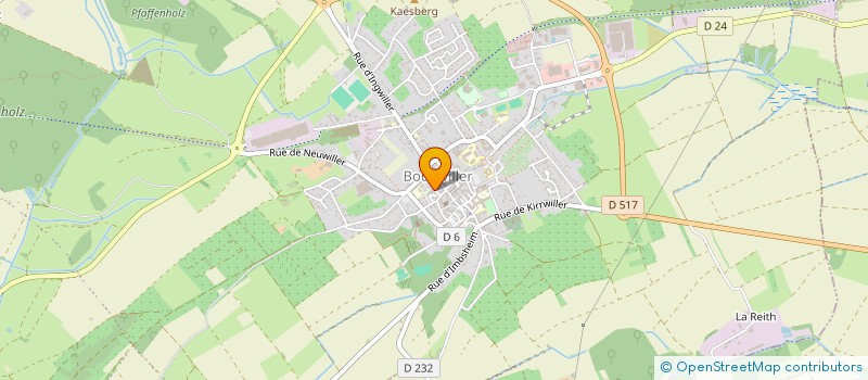 localisation de l'entreprise MONSIEUR MATHIEU WETZEL  HATTMATT