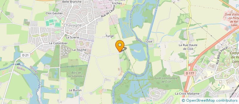 localisation de l'entreprise MONSIEUR MATHIEU WIDLOECHER  CHAVAGNE