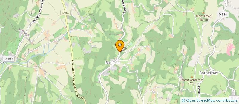 localisation de l'entreprise MONSIEUR MATHIEU WILLINGER  RATIERES