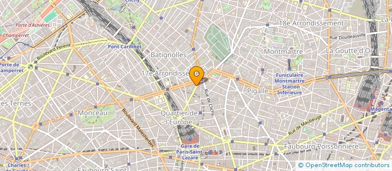 localisation de l'entreprise MONSIEUR MATHIEU WILLOT  PARIS