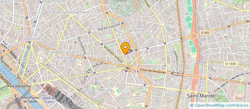 localisation de l'entreprise MONSIEUR MATHIEU WILSON  PARIS