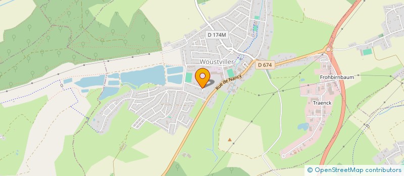 localisation de l'entreprise MONSIEUR MATHIEU WINTERSTEIN  WOUSTVILLER