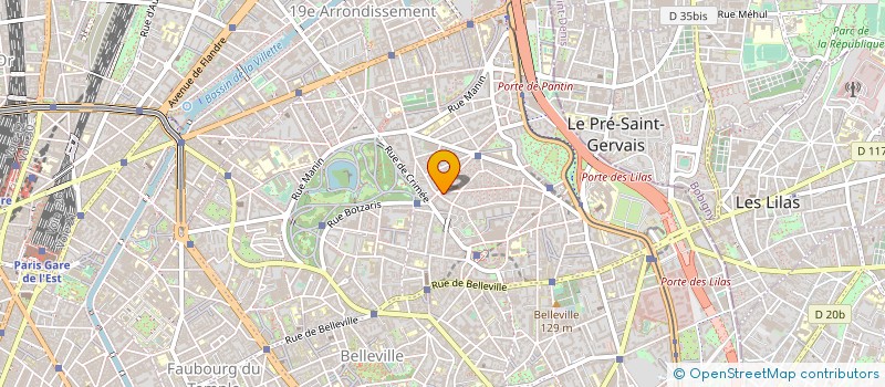 localisation de l'entreprise MONSIEUR MATHIEU WINTREBERT  PARIS