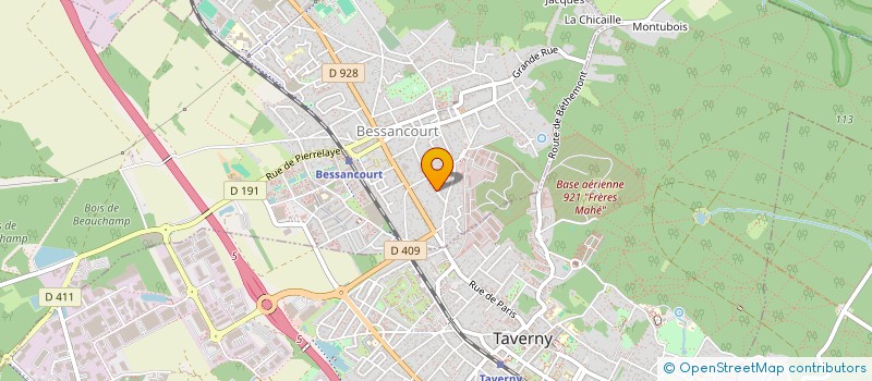 localisation de l'entreprise MONSIEUR MATHIEU WYGODA  BESSANCOURT