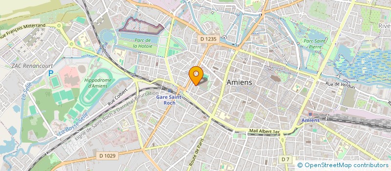 localisation de l'entreprise MONSIEUR MATHIEU ZANETTI à AMIENS