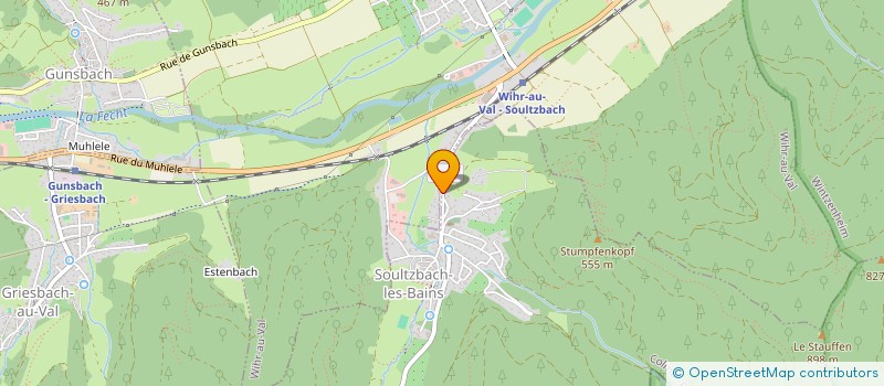 localisation de l'entreprise MONSIEUR MATHIEU ZEITTER  WIHR-AU-VAL