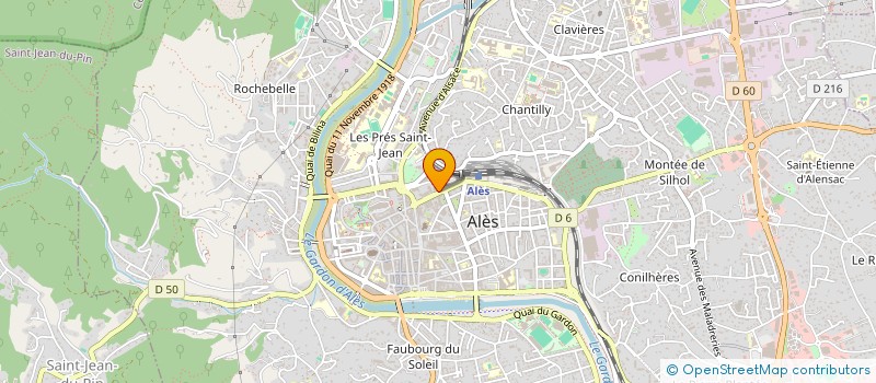 localisation de l'entreprise MONSIEUR MATHIEU ZIMMERMANN à ALES