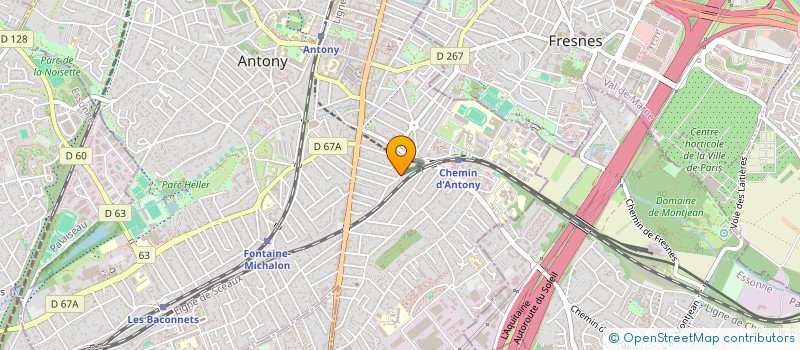 localisation de l'entreprise MONSIEUR MATHIEU ZUBER à ANTONY