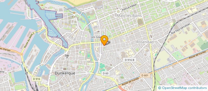 localisation de l'entreprise MONSIEUR MATHIEUX CHAFFARDON à DUNKERQUE