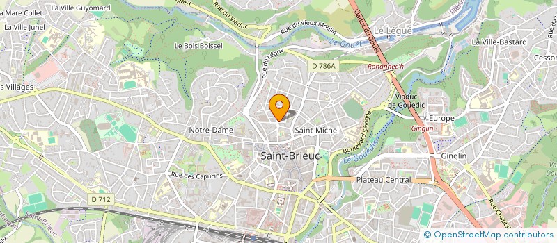localisation de l'entreprise MONSIEUR MATHILDE BORDELAIS à SAINT-BRIEUC