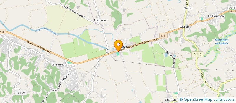 localisation de l'entreprise MONSIEUR MATHILIO MOUTOUSSAMY  MORNE-A-L'EAU