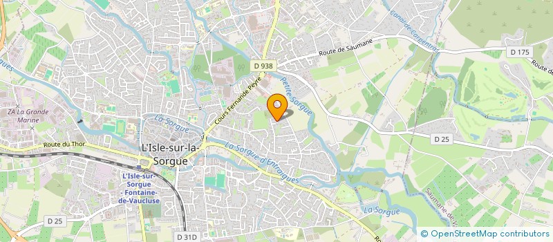 localisation de l'entreprise MONSIEUR MATHIS ALLOIN à L'ISLE-SUR-LA-SORGUE