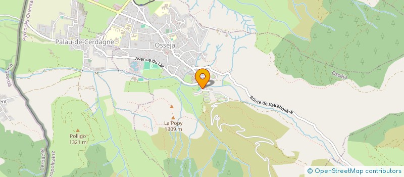 localisation de l'entreprise MONSIEUR MATHIS ARBOS  OSSEJA