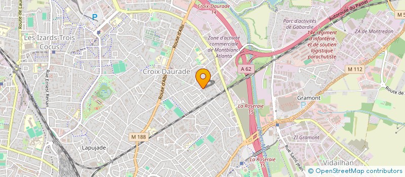 localisation de l'entreprise MONSIEUR MATHIS AVRILLON  TOULOUSE