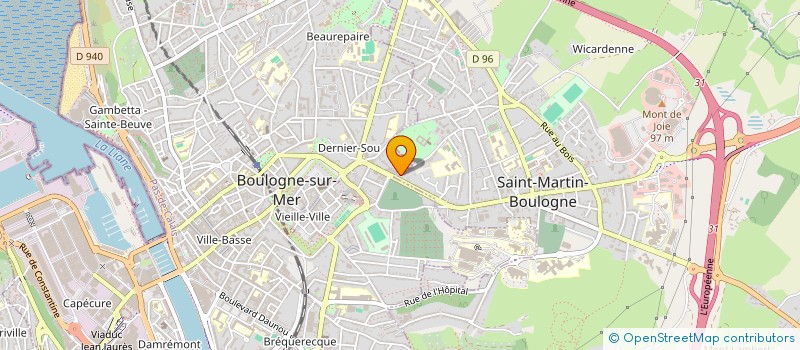 localisation de l'entreprise MONSIEUR MATHIS BALIN  SAINT-MARTIN-BOULOGNE