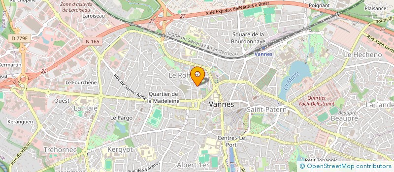 localisation de l'entreprise MONSIEUR MATHIS BARAFFE à VANNES