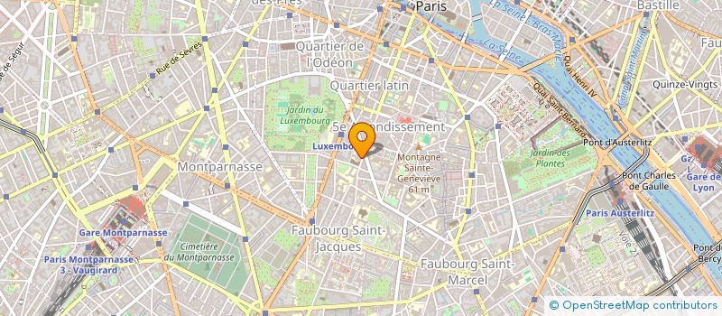 localisation de l'entreprise MONSIEUR MATHIS BECARD  PARIS