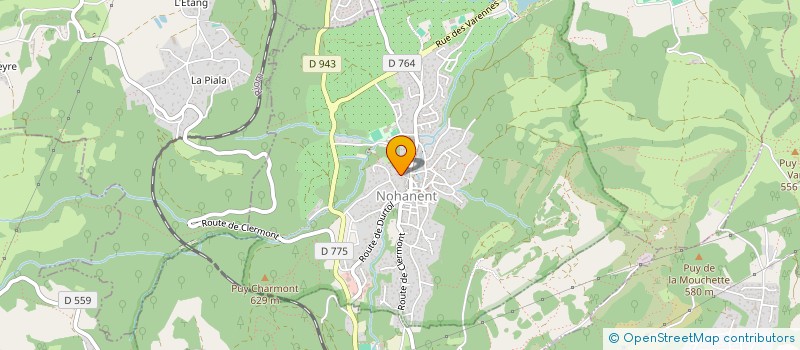 localisation de l'entreprise MONSIEUR MATHIS BENZINE  NOHANENT