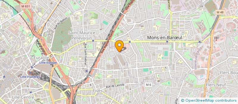 localisation de l'entreprise MONSIEUR MATHIS BERIEL  LILLE