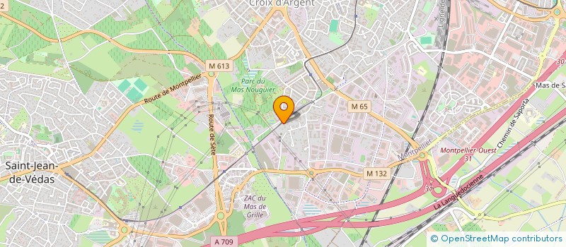 localisation de l'entreprise MONSIEUR MATHIS BERNA à MONTPELLIER