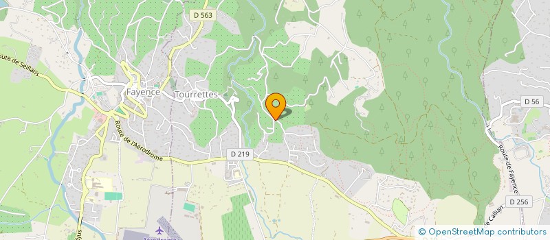 localisation de l'entreprise MONSIEUR MATHIS BERY  TOURRETTES