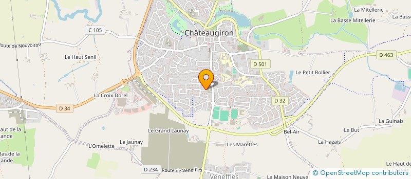 localisation de l'entreprise MONSIEUR MATHIS BETHUEL à CHATEAUGIRON