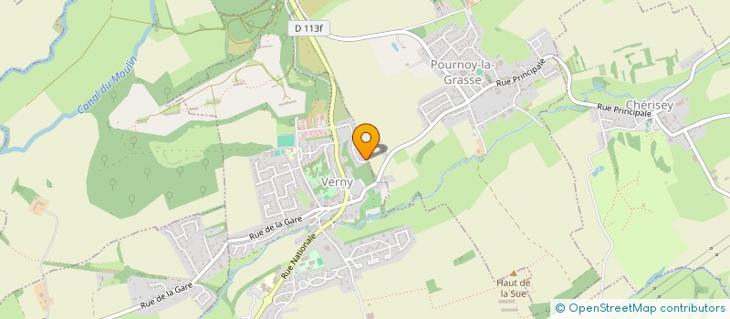 localisation de l'entreprise MONSIEUR MATHIS BILLET  VERNY