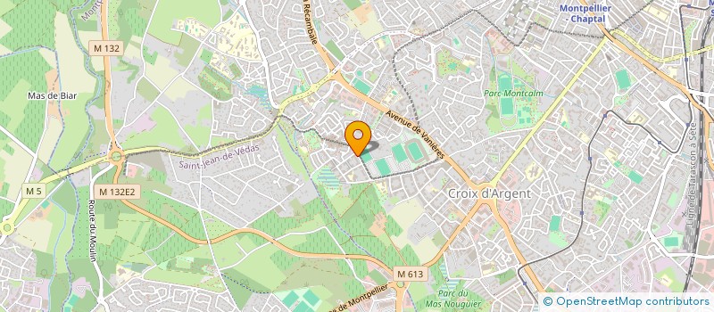 localisation de l'entreprise MONSIEUR MATHIS BISCH à MONTPELLIER