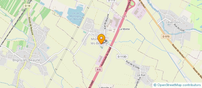 localisation de l'entreprise MONSIEUR MATHIS BOCHARD  MONTAGNY-LES-BEAUNE