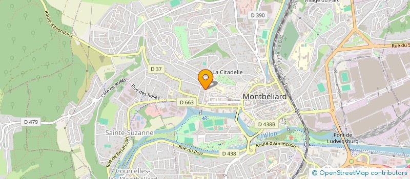 localisation de l'entreprise MONSIEUR MATHIS BOISSON  MONTBELIARD