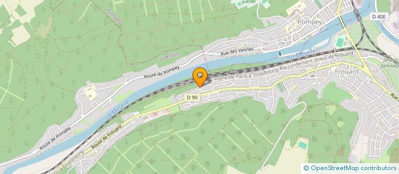 localisation de l'entreprise MONSIEUR MATHIS BONFILS  FROUARD