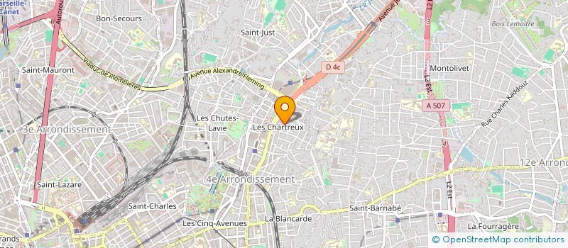 localisation de l'entreprise MONSIEUR MATHIS BOUKHENAF à MARSEILLE