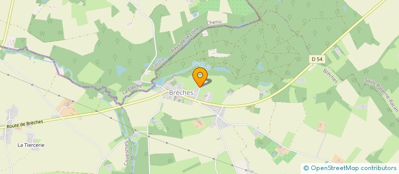 localisation de l'entreprise MONSIEUR MATHIS BOUMADJEUR  BRECHES