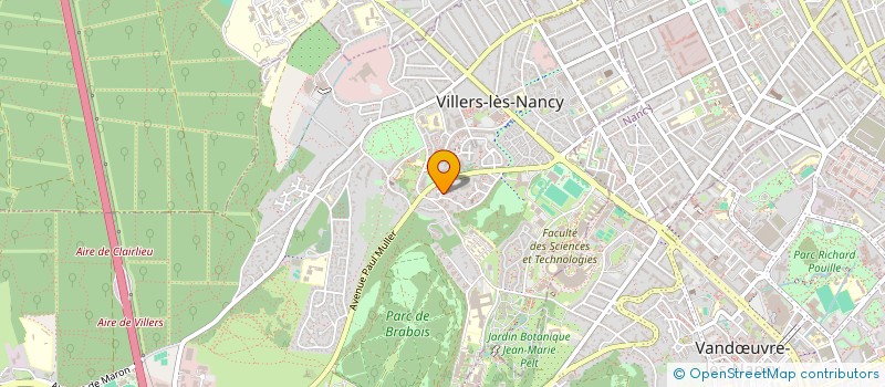 localisation de l'entreprise MONSIEUR MATHIS BOURGET à VILLERS-LES-NANCY