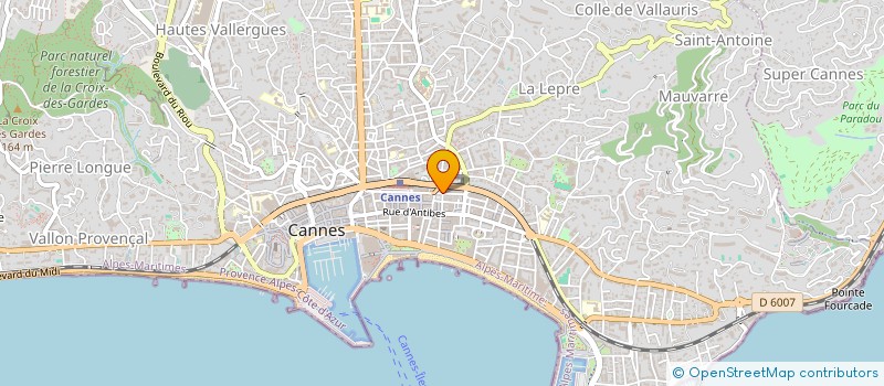 localisation de l'entreprise MONSIEUR MATHIS BOUTOT à CANNES