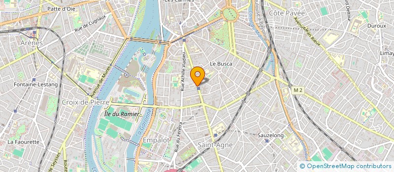 localisation de l'entreprise MONSIEUR MATHIS BOZOULS  TOULOUSE