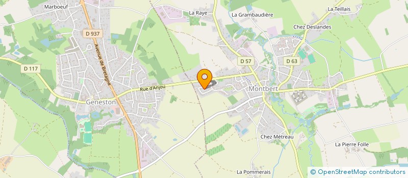 localisation de l'entreprise MONSIEUR MATHIS BRETHOME à GENESTON