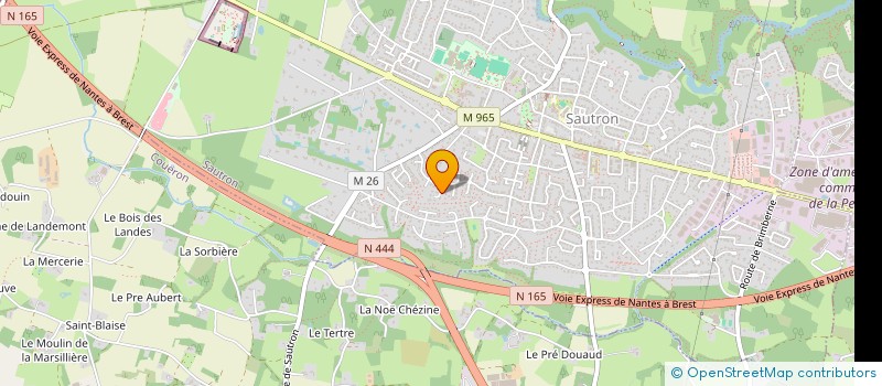 localisation de l'entreprise MONSIEUR MATHIS BURBAN  SAUTRON