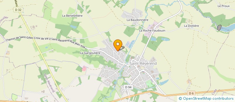 localisation de l'entreprise MONSIEUR MATHIS CAILLAUD  LA CHAPELLE-HERMIER