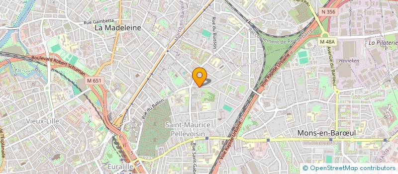 localisation de l'entreprise MONSIEUR MATHIS CANAL  LILLE