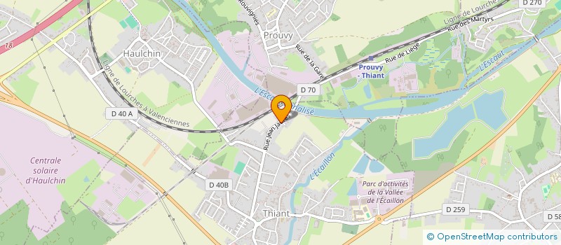 localisation de l'entreprise MONSIEUR MATHIS CAPART  THIANT