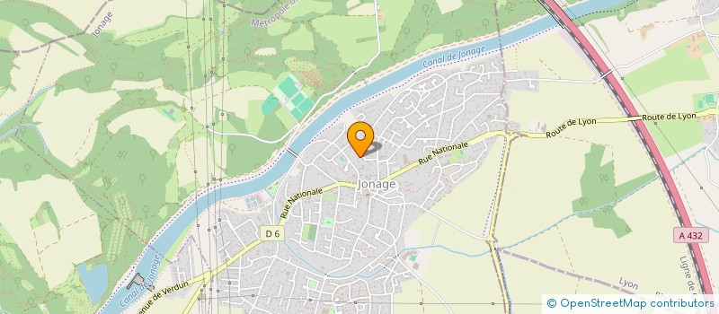 localisation de l'entreprise MONSIEUR MATHIS CAPUANO  JONAGE