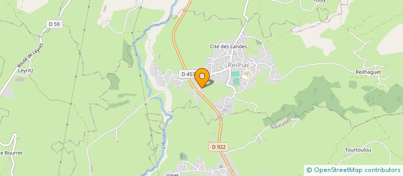 localisation de l'entreprise MONSIEUR MATHIS CHANUT à JUSSAC