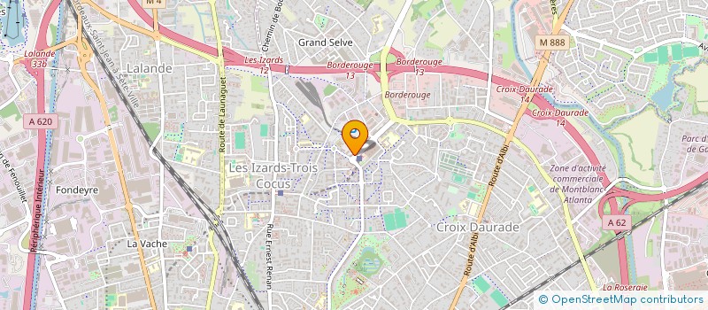 localisation de l'entreprise MONSIEUR MATHIS CHARRAUDEAU à TOULOUSE