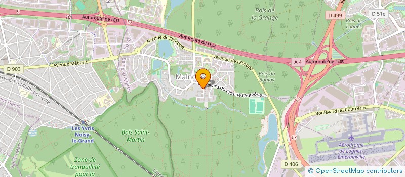 localisation de l'entreprise MONSIEUR MATHIS CHARTIER  EMERAINVILLE